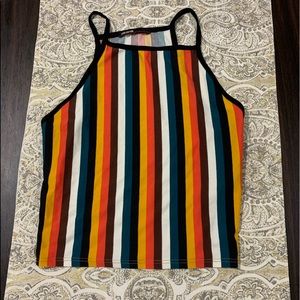 Adorable striped tank!